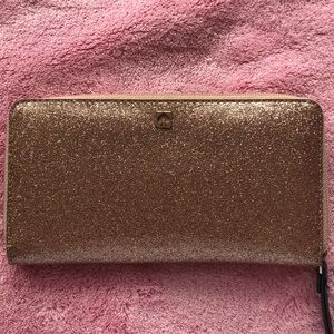 Pink Sparkle Kate Spade Wallet